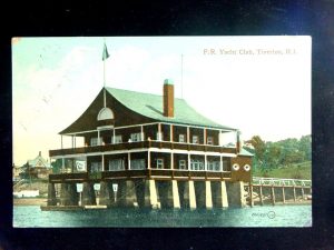 Fall River Yacht Club in 1909  (destroyed by the 1938 Hurricane)