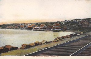 View from the Railroad tracks in 1910