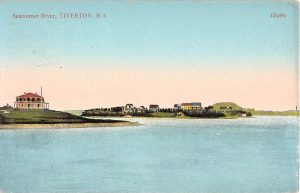 Sakonnet River and the Nathaniel Church estate in 1912 (viewed from Grinnell's Beach area)