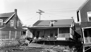 1938 Hurricane damage to Riverside Drive houses