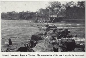 1938 hurricane Nanquaket Bridge foundation