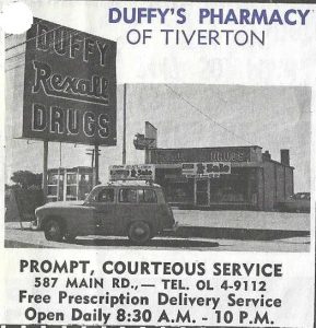 North Tiverton stores-Duffy's Pharmacy