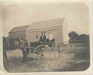 Reuben Hart Farm, Crandall Road (now Wingover Farm) George Kavanagh family vacation